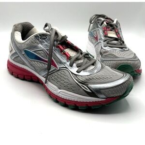 BROOKS Ghost 8 Sneaker Women's Size 9.5 Gray Pink‎ Running Training Shoe